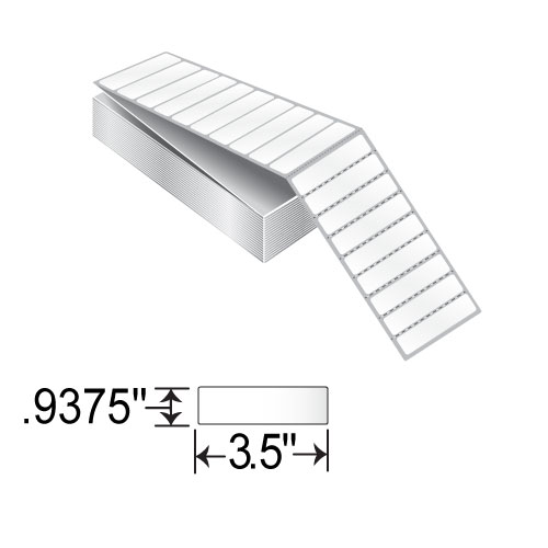 BCF 3.5 x .9375 Fanfold EPD Label AL35015-1HP